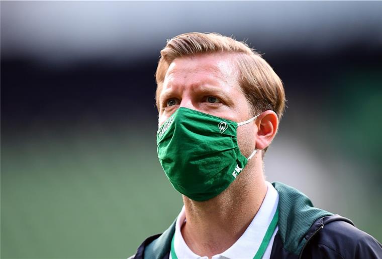 Werder Bremen: So reagiert Kohfeldt auf die Pleite gegen Frankfurt Befindet sich mit Werder in einer kritischen Lage: Florian Kohfeldt.