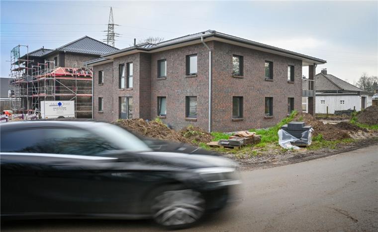 So stark sind die Mieten im Cuxland gestiegen Begehrte Wohngegend: das Neubaugebiet "Im Busch" in Langen.