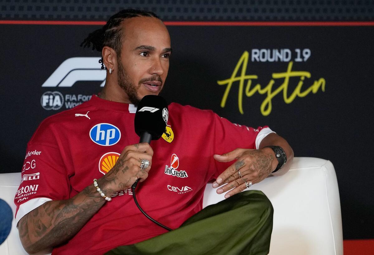 Hamiltons „Wow“-Effekt vor dem US-Spektakel Begeistert erzählt er von seinem ersten Ausritt auf einem Pferd.