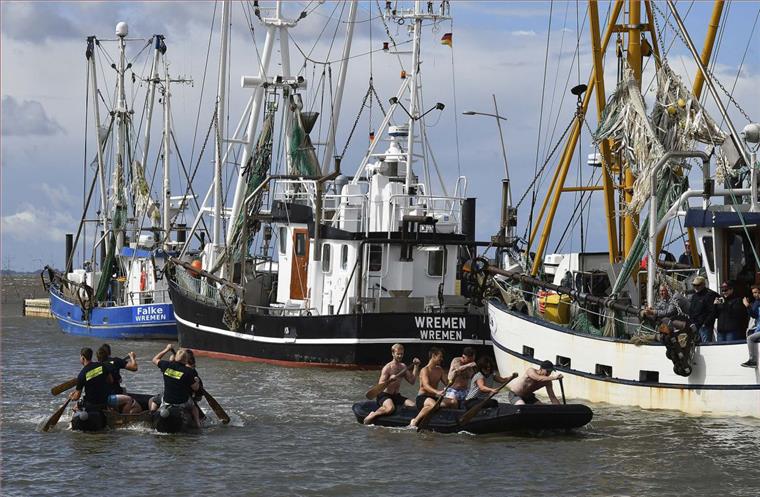 Bei den Schippertagen im Kutterhafen von Wremen war einiges los.