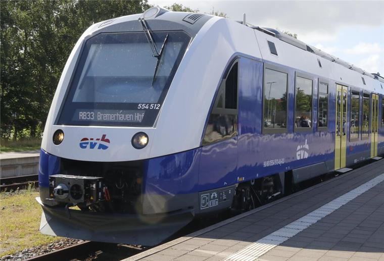 Achtung beim Bahnfahren: Nach Cuxhaven rollen derzeit weniger Züge Bei der EVB kommt es zu Einschränkungen.