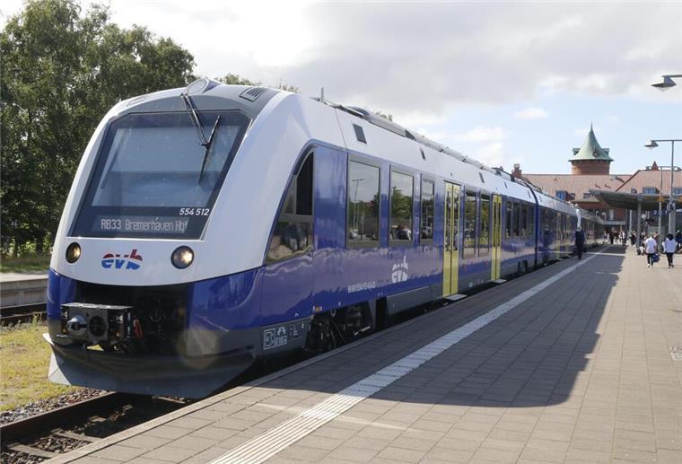 Viele Kranke bei der EVB: Mehrere Zugverbindungen fallen heute aus Bei der EVB kommt es zu Einschränkungen.