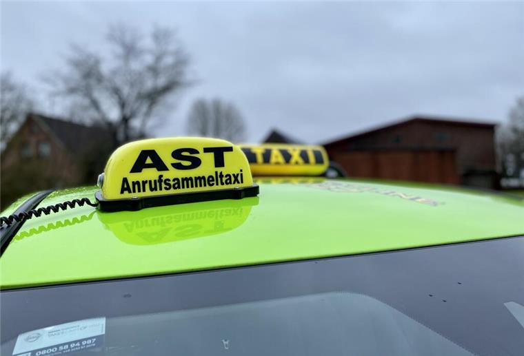 Darum wird das Nutzen von Anruf-Sammeltaxis im Süden des Kreises Cuxhaven teurer Katharina Hachmann