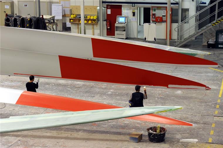 Windkraft: Mehr als 200 Jobs in Lemwerder in Gefahr Beim Rotorblatthersteller Carbon Rotec in Lemwerder geht die Produktion zunächst weiter
