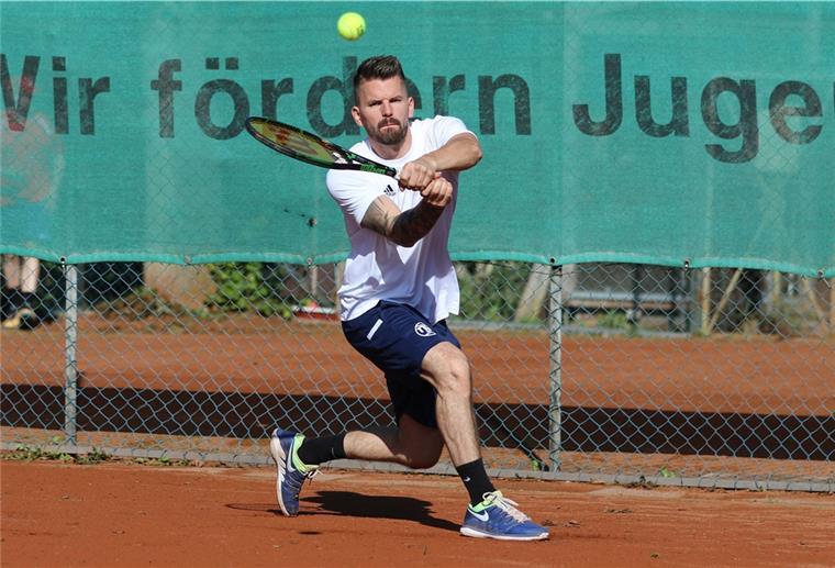 Tennisspieler sind heiß auf den Saisonstart in einer Woche Beim TK Nordenham kann Lukas Stüdemann (Jahrgang 1989) sowohl in der Oberliga-Herren-30-Mannschaft, als auch in der offenen Klasse in der Verbandsliga mitspielen.