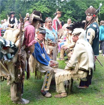 Beim Westerntreffen in Düring trafen sich Cowboys, Indianer und Banditen, gemein...