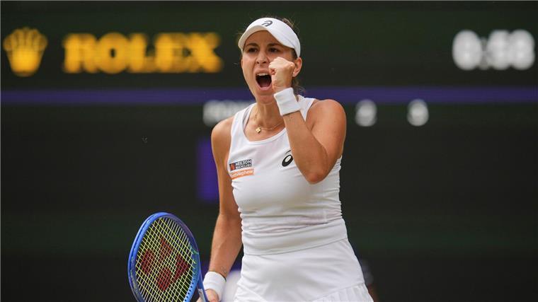 Vor Königin Camilla: Bencic lebt weiter Wimbledon-Traum Belinda Bencic darf jubeln.