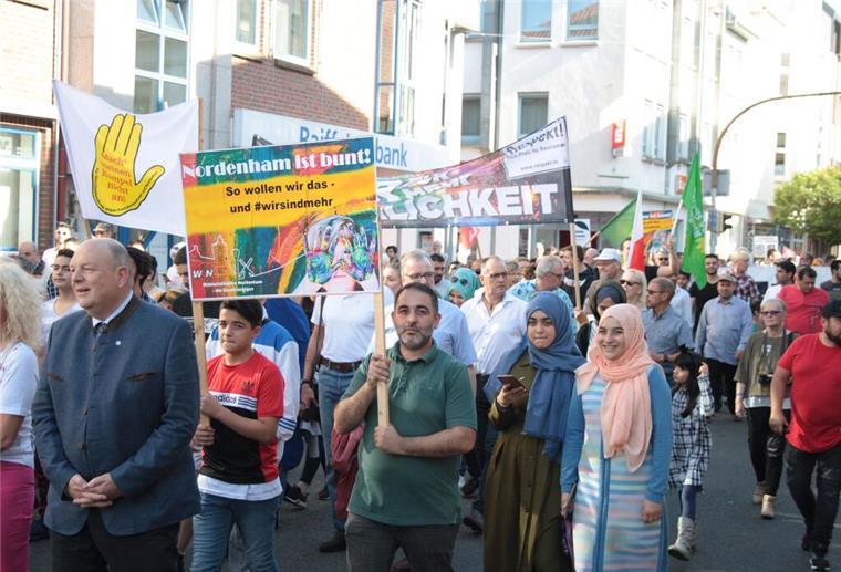 Kampf gegen Rechtsextremismus: Auch in Nordenham wird demonstriert Demo gegen rechts in Nordenham