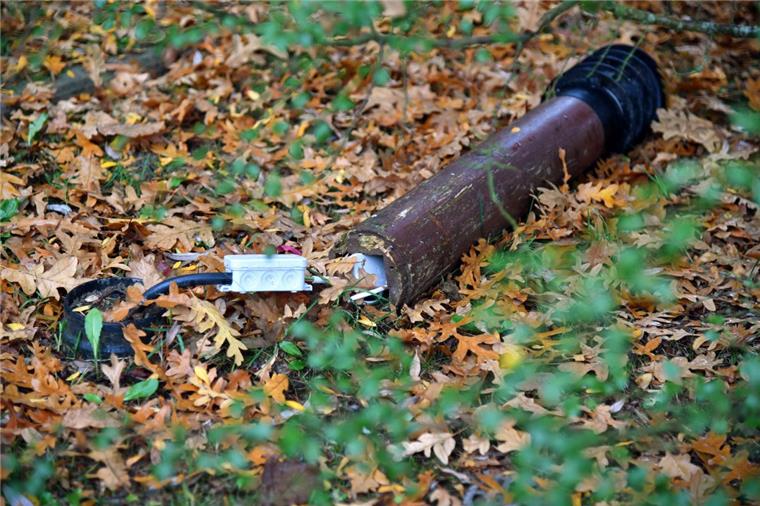 Lampen im Klinikpark Reinkenheide werden immer wieder zerstört Bereits im Oktober 2018 konnte man im Klinikpark Reinkenheide kaputte Lampen sehen.