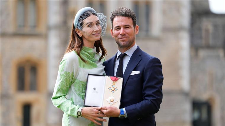 Radsport-Ikone Cavendish beendet Karriere Besondere Ehre: Mark Cavendish wurde zum Ritter geschlagen.