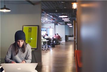 Besonders beliebt sind Cowworking-Spaces bei jungen Kreativen.