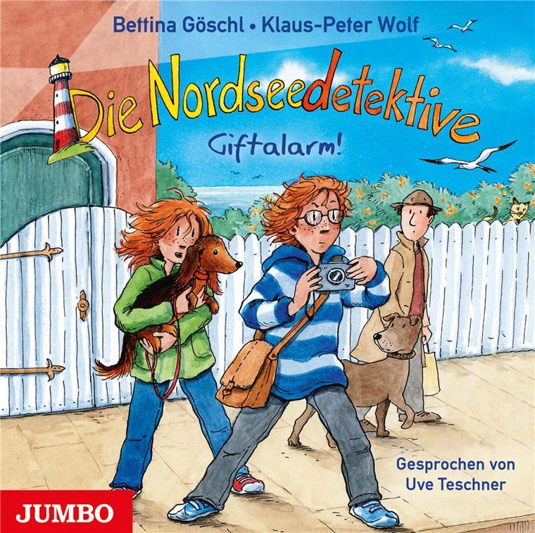 Hörbuchtipps für kurzweilige Stunden: 8 Geschenkideen für Weihnachten Bettina Göschl und Klaus-Peter Wolf: Die Nordseedetektive. Giftalarm! Jumbo Neue Medien, ab 9 Jahren, ca. 75 Minuten, 10 Euro.