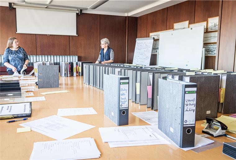 Weiterhin Ansturm auf Soforthilfen Bilanzbuchhalterin Annett Lehmann (links) und Dr. Barbara Schieferstein von der Wirtschaftsförderungsgesellschaft BIS prüfen die Anträge von Klein- und Kleinstunternehmern.