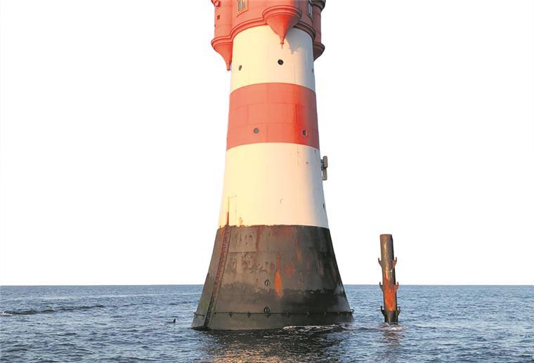Mit 35 Knoten von Bremerhaven zu den Leuchttürmen