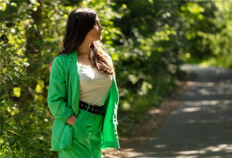 Das sind die Modetrends für den Herbst Grüner Anzug