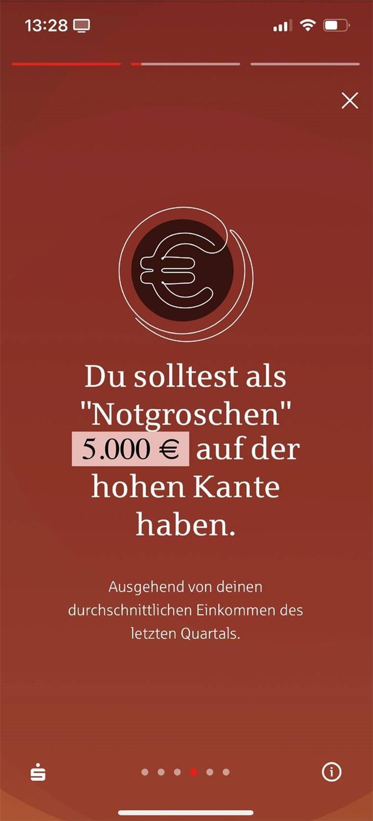 All deine Finanzen im Blick mit der Sparkassen-App Screenshot Finanzplaner App Sparkasse