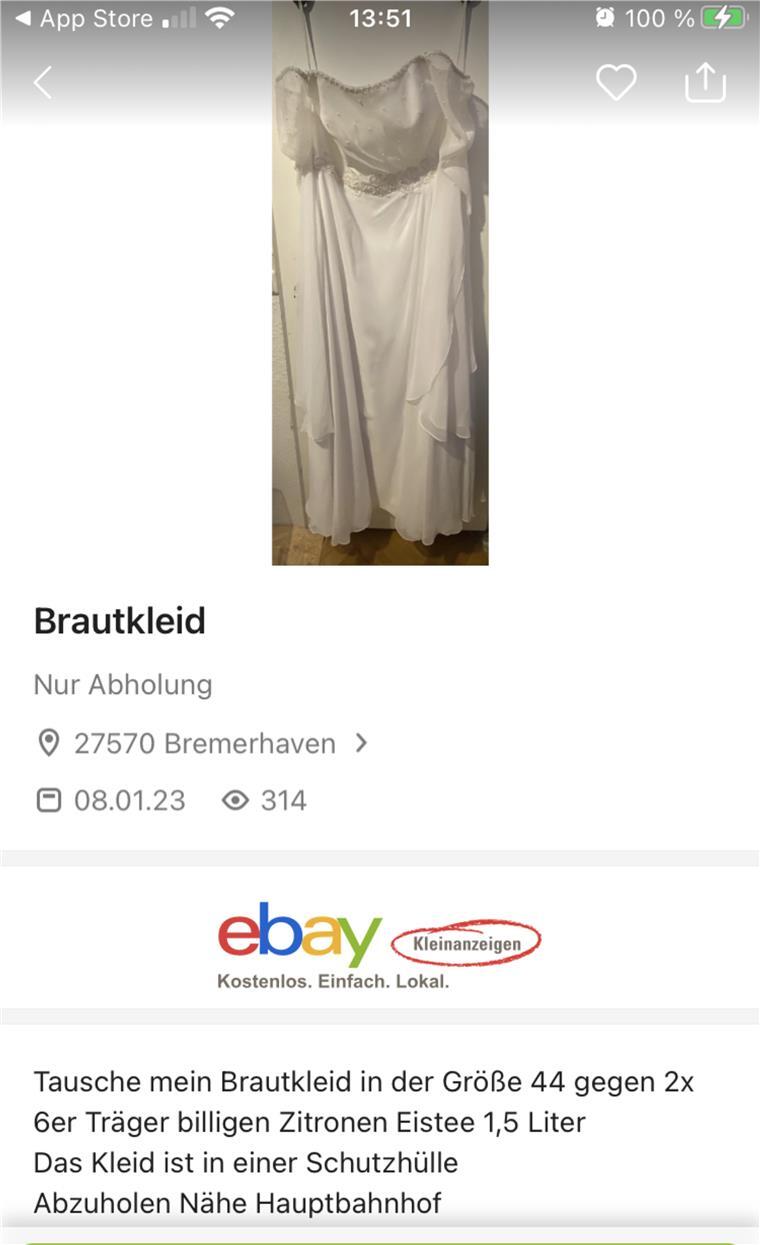 eBay Kleinanzeigen: Die verrücktesten Angebote in Bremerhaven - Teil 2 eBay Kleinanzeigen: Die verrücktesten Angebote in Bremerhaven - Teil 2