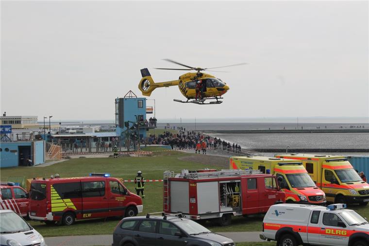 Erneut ein Rettungseinsatz an der Butjadinger Küste