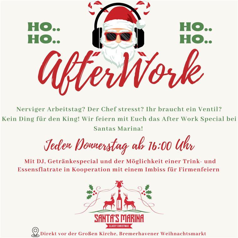 „Santas Marina“ - Der neue #platzhirsch des Weihnachtsmarktes in Bremerhaven