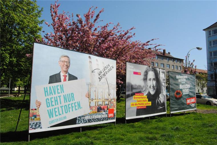 Bremerhaven: Die Wahlplakate im Experten-Check Bremerhaven: Die Wahlplakate im Experten-Check
