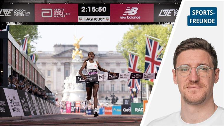 Die Lüge über den neuen Weltrekord der Frauen beim London-Marathon Tigst Assefa