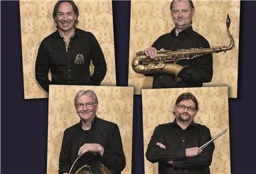 Das Chris B. Quartett spielt in Thieles Garten in Bremerhaven.