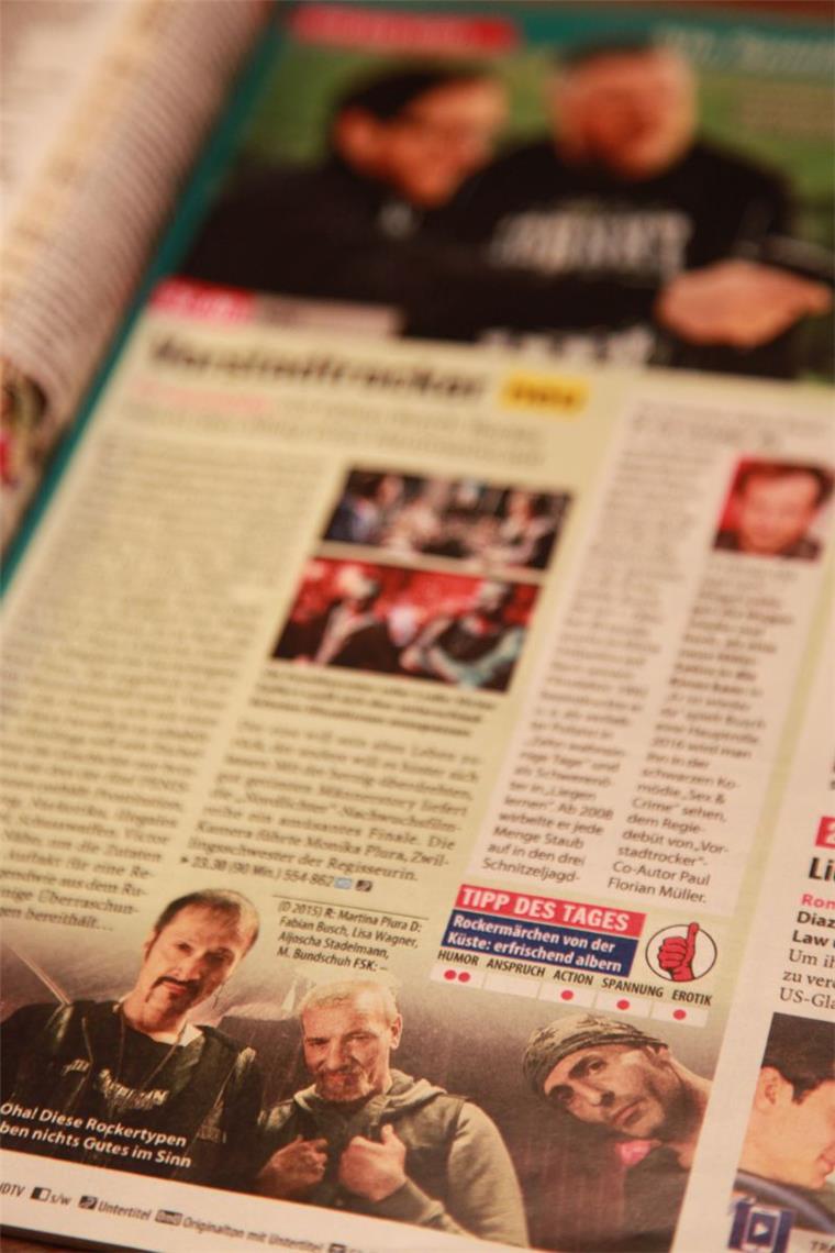 Krimikomödie "Vorstadtrocker" ist der Tages-Tipp für heute Krimikomödie "Vorstadtrocker" ist der Tages-Tipp für heute