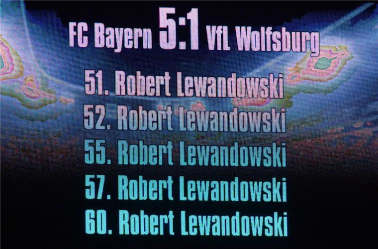 Lewandowski trifft und trifft und trifft