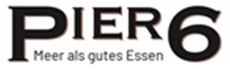 Pier 6: Speisen am Neuen Hafen Logo PIER6