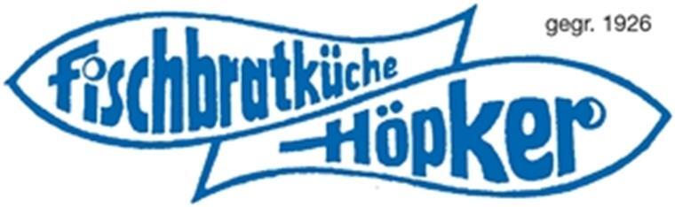 Beste Qualität frisch zubereitet Logo Fischbratküche Höpker