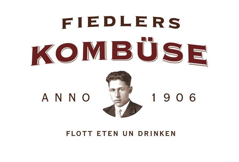 Frischer Fisch sowie Kaffee- und Tortenspezialitäten Logo Fiedelers Kombüse
