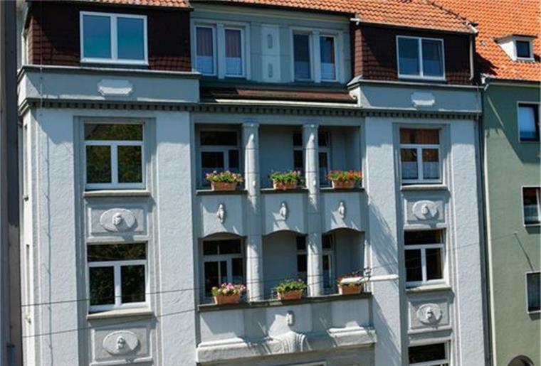 Christliche Heimstiftung feiert Jubiläum Die Fassade des Gebäudes.