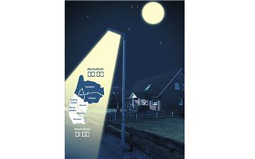 Bisher durchzog immer noch ein „Lichtäquator“ die Gemeinde Wurster Nordseeküste. Dieser soll jetzt verschwinden, dafür hat sich der Rat mehrheitlich ausgesprochen.