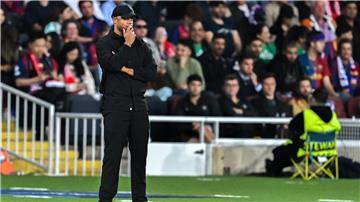 Bitterer Abend in Barcelona: Bayern-Trainer Vincent Kompany.