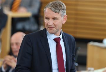 Björn Höcke, Fraktionsvorsitzender der AfD im Thüringer Landtag ist mit dem Misstrauensvotum gegen Thüringens Linke-Ministerpräsident Bodo Ramelow gescheitert.
