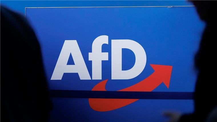 Northeims Bürgermeister kritisiert „Graf-Otto-Preis“ der AfD Blick auf das Parteilogo bei einem AfD-Bundesparteitag.