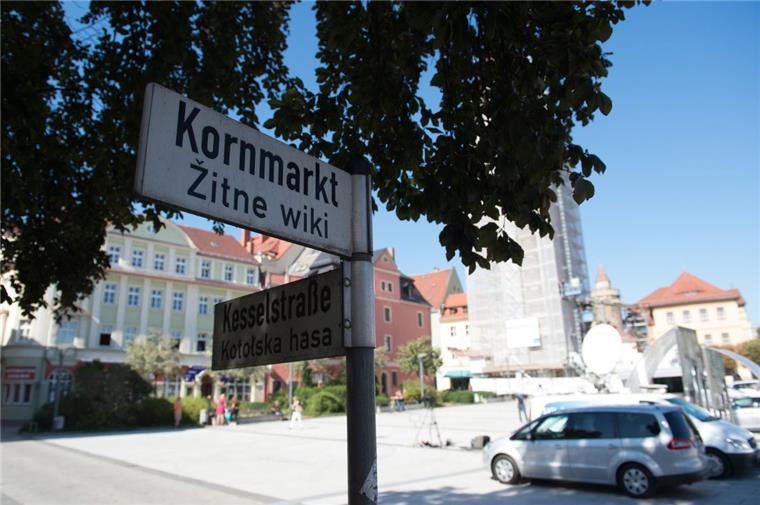 Mehr Polizei nach Bautzener Krawallnacht Blick auf den Bautzener Kornmarkt. Hier war es zu Krawallen gekommen.