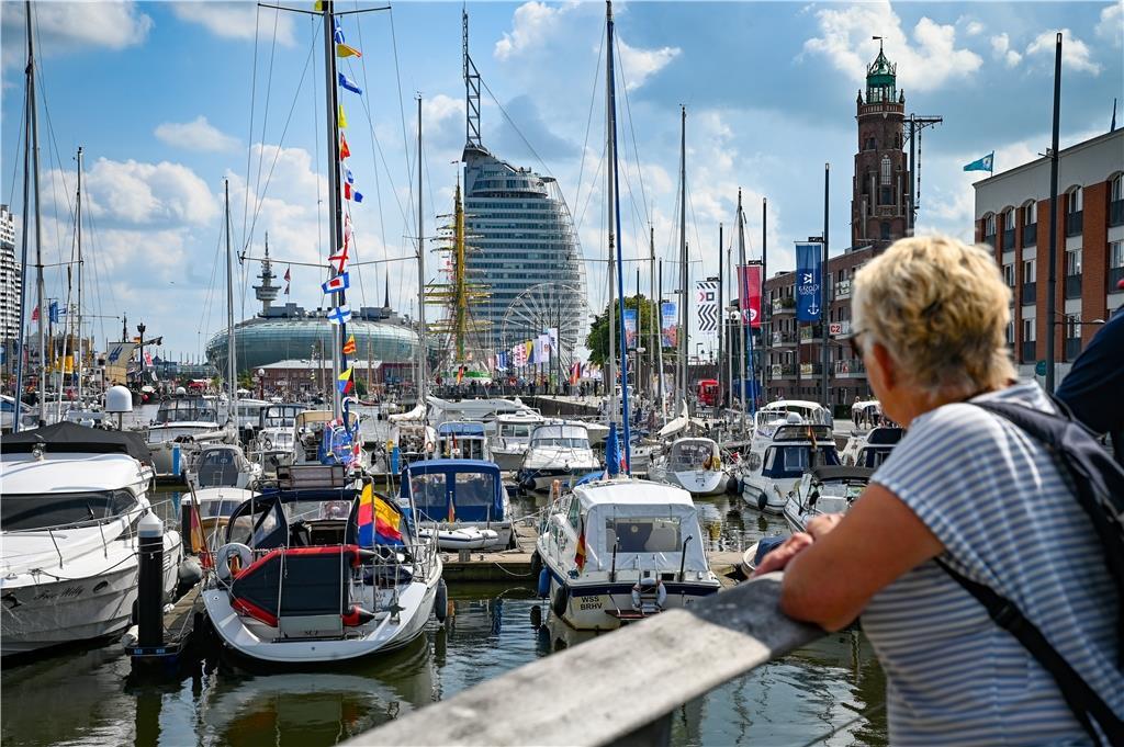 Blick auf den Neuen Hafen.