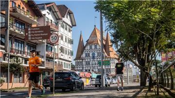 Blick auf die Altstadt von Blumenau.