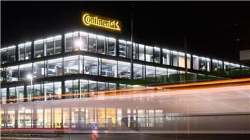 Blick auf die Unternehmenszentrale der Continental AG.