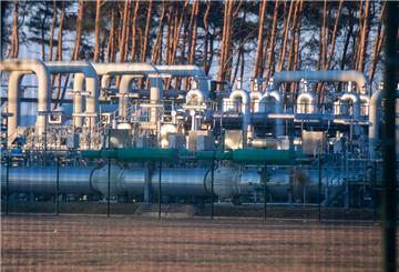 Blick auf Rohrsysteme und Absperrvorrichtungen in der Gasempfangsstation der Ostseepipeline Nord Stream 1 in Lubmin bei Greifswald. Ob hier nach dem 11. Juli noch weiter Gas ankommt, ist fraglich.