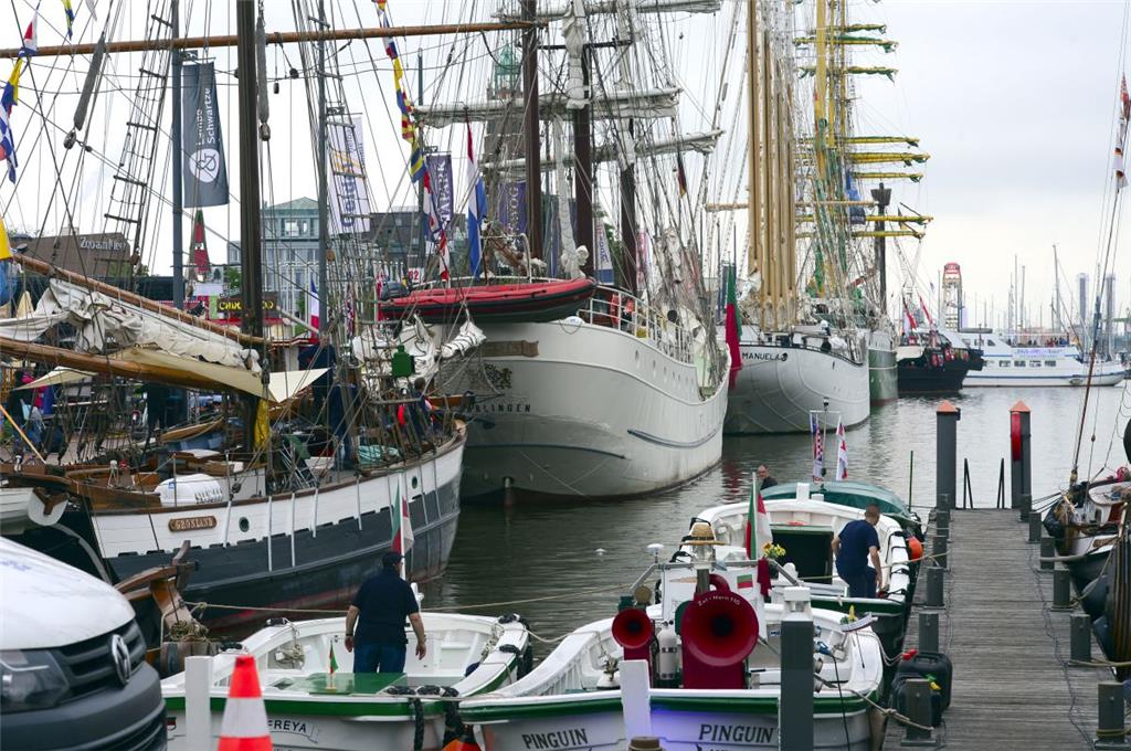 Blick in den Neuen Hafen.