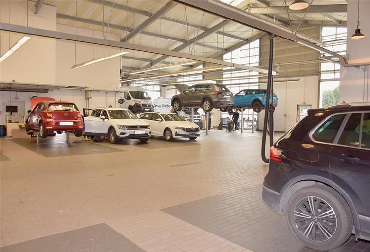 Blick in die Autowerkstatt