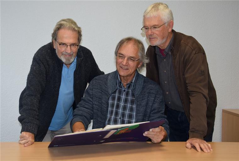 Blick zurück auf 15 schöne Abende: Dr. Peter Klan, Stefan Tönjes und Bruno Fröhlich (von links), die Organisatoren von Klassik im Park. Sie haben ihre Arbeit nun beendet. 