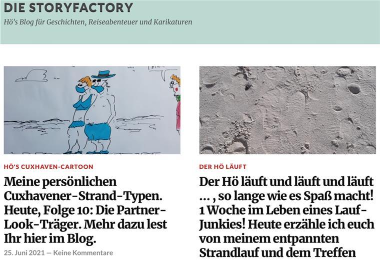 Für euch aufgelistet: 10 besondere Blogs von hier Blogs wie „Die Storyfactory“ kommen aus der Region und beiten interessante Einblicke.