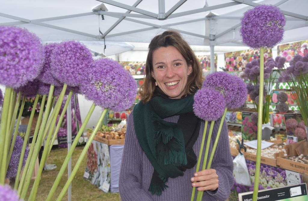 Blumenknollen ohne Ende: alle dick und rund. "Große Knolle, große Blüte", bringt...