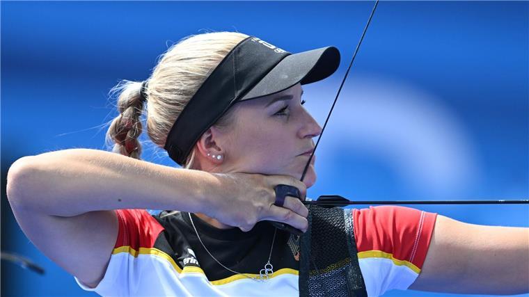 Bogenschützin Bauer in erster Olympia-Runde ausgeschieden Bogenschützin Katharina Bauer verliert in der ersten Runde.
