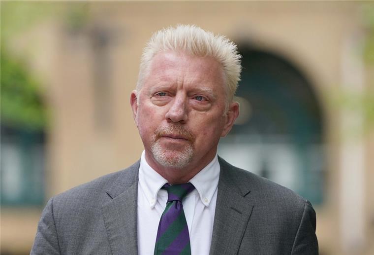 Boris-Becker-Interview mit Spannung erwartet Boris Becker, ehemaliger Tennis-Profi aus Deutschland, trifft zur Urteilsverkündung am Southwark Crown Court ein.