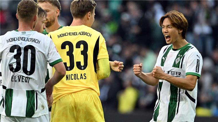 „Dreckiger Sieg“: Joker Cvancara erlöst Gladbach gegen Union Borussia Mönchengladbach feierte einen Last-Minute-Sieg.