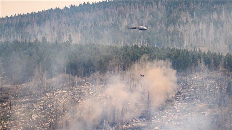 Großbrand am Brocken - Verdacht auf Brandstiftung Brandstiftung ist laut Experten nicht ausgeschlossen.